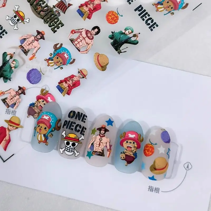 Nail Art Zoro One Piece - Une pièce nouveau dessin animé Luffy