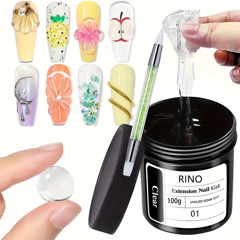 Nail Art Ideas - Kit de Gel UV pour Ongles