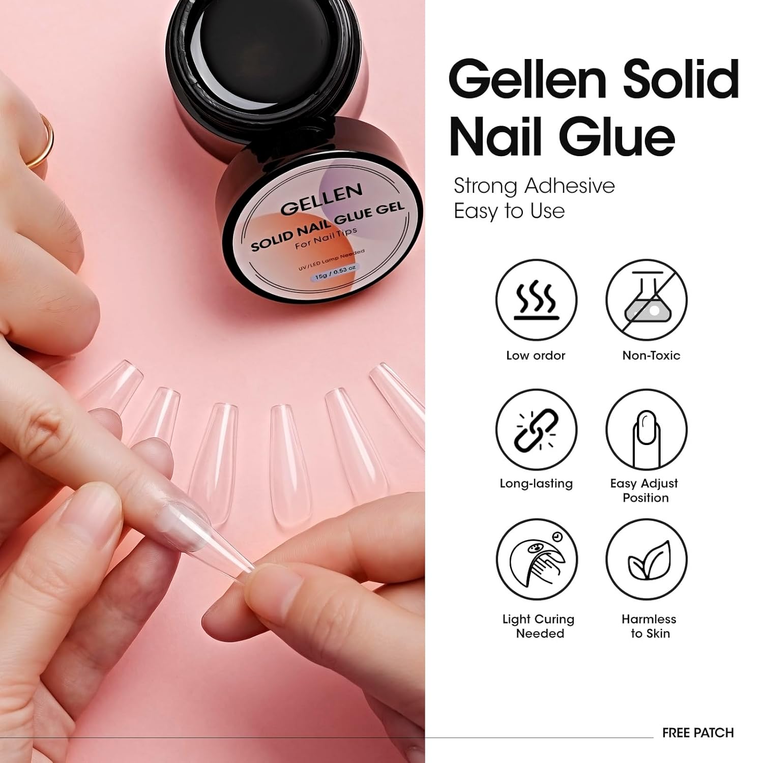 GELLEN Gel Solide Transparent  - Nail Art Ideas avis et prix