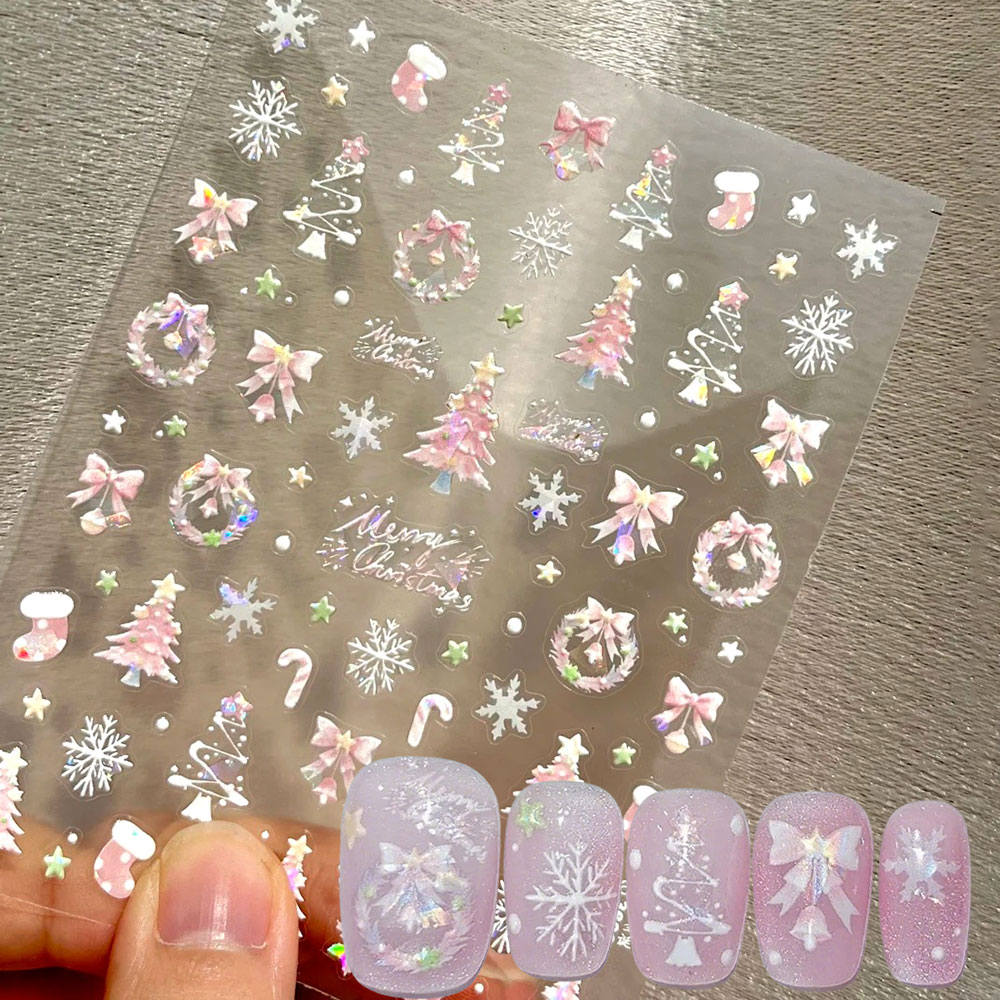 1 pièces Aurora rose arbre de  - Nail Art Xmas Tree avis et prix