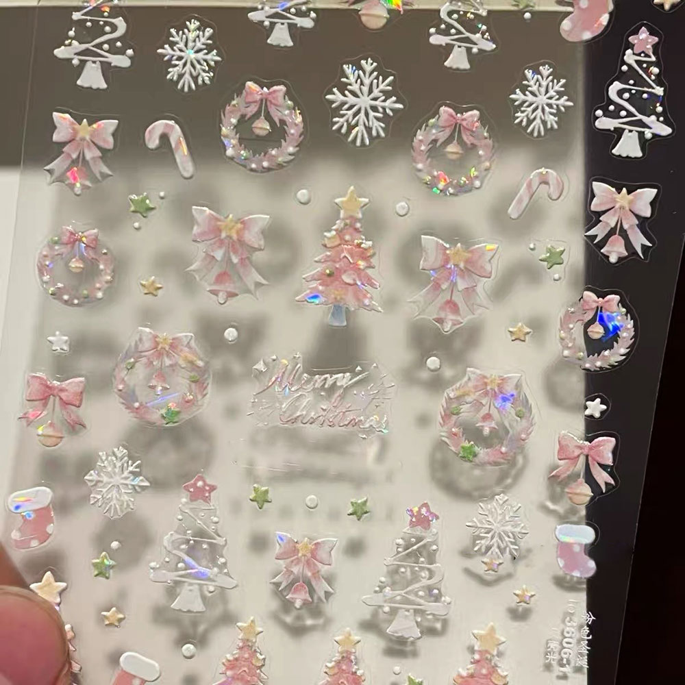 1 pièces Aurora rose arbre de  - Nail Art Xmas Tree avis et prix
