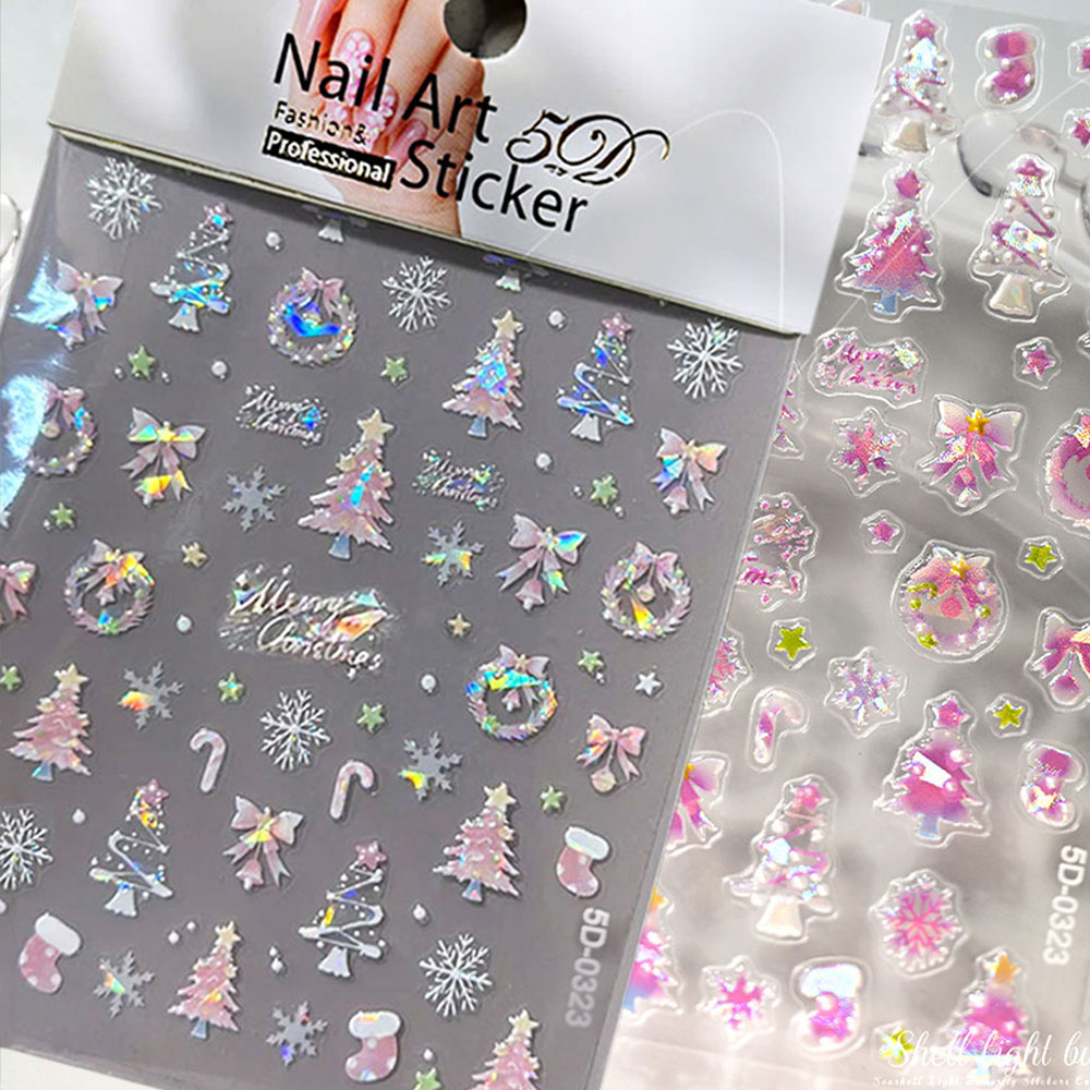 1 pièces Aurora rose arbre de  - Nail Art Xmas Tree avis et prix