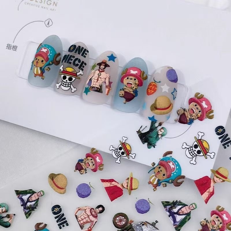 Autocollants décoratifs créati - Nail Art Zoro One Piece avis et prix