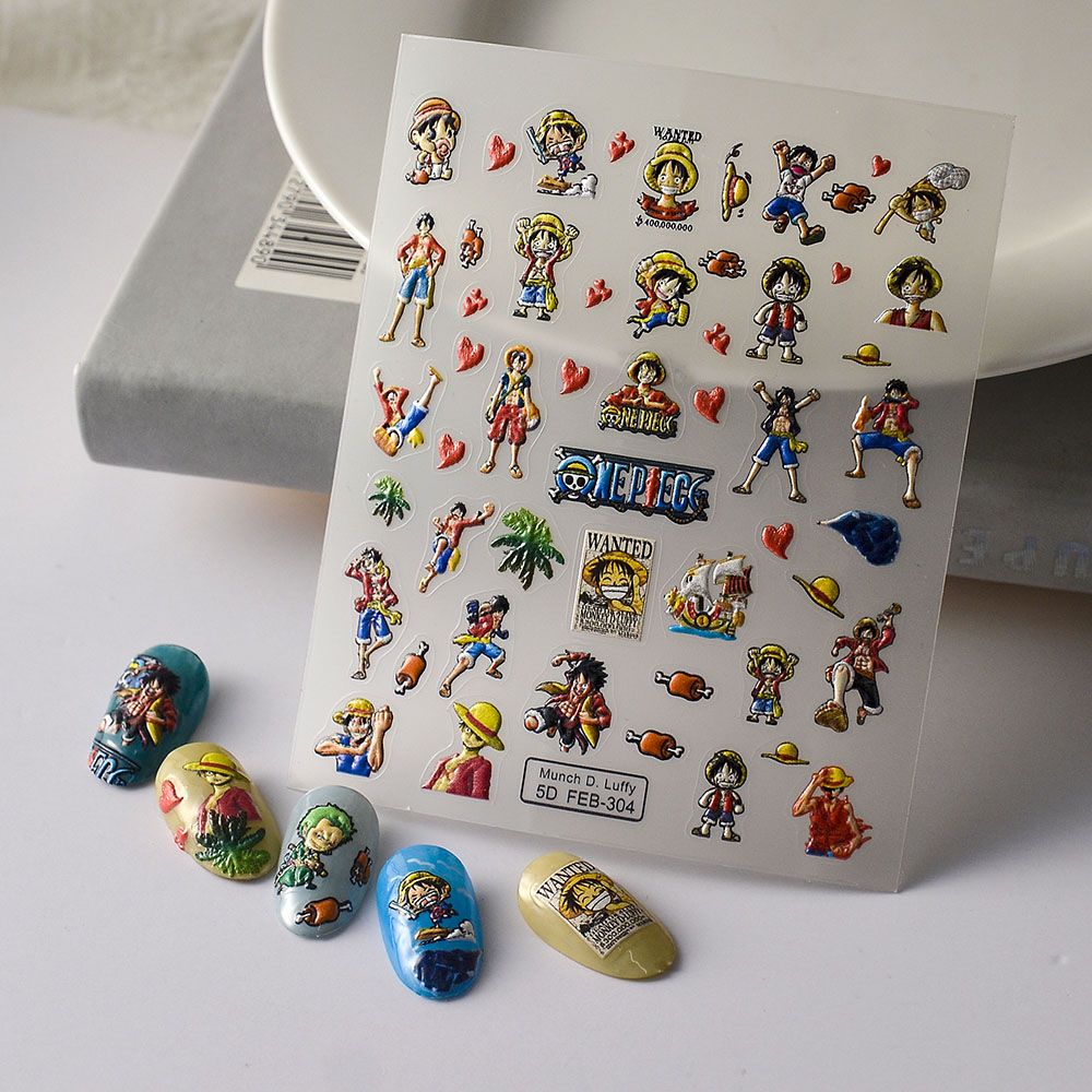 1PCS Autocollants pour ongles  - Nail Art Zoro One Piece avis et prix