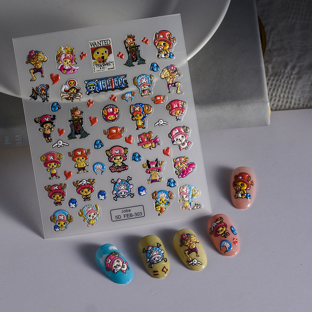 1PCS Autocollants 5D portables - Nail Art Zoro One Piece avis et prix