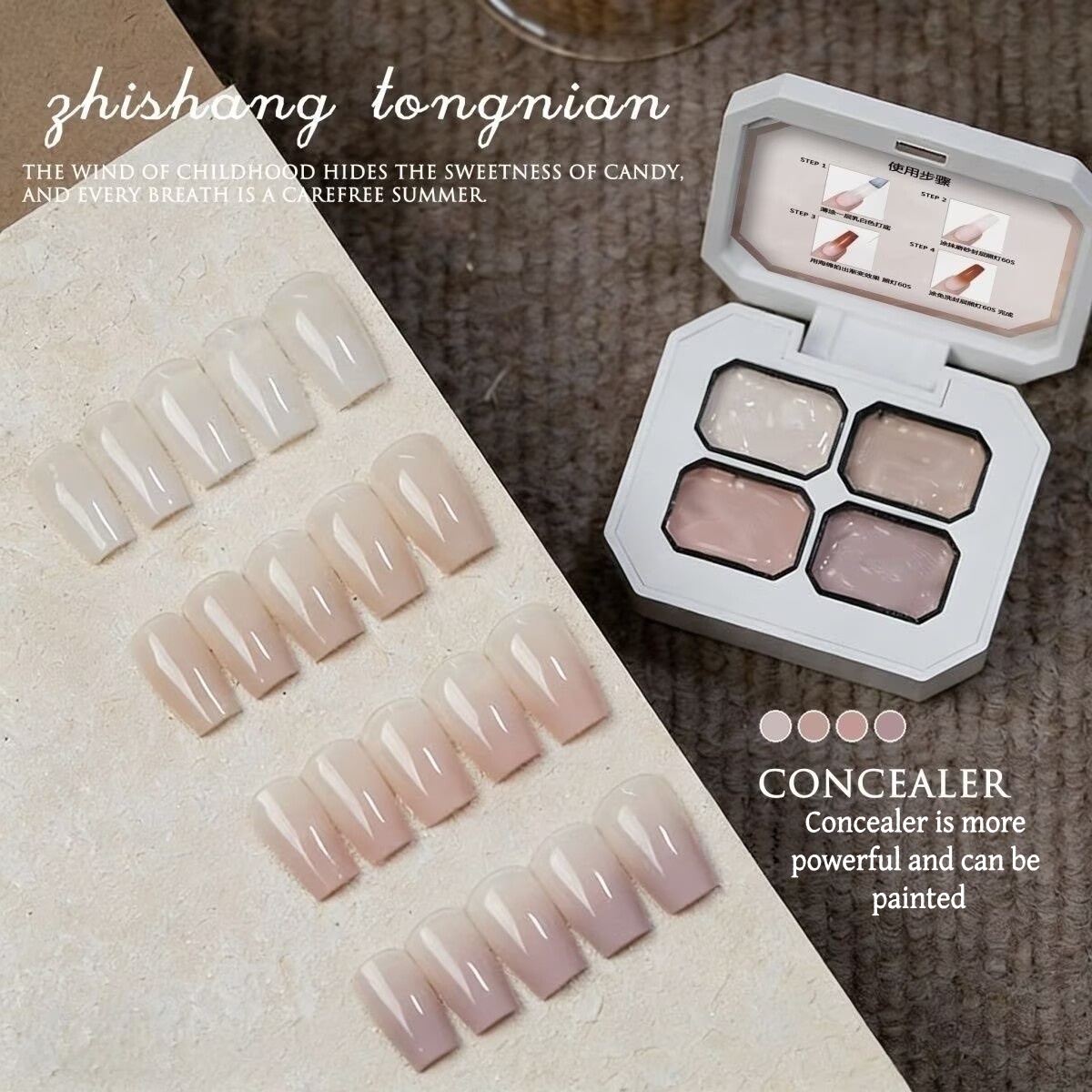 Gel de Peinture Dégradé Couleu - Nail Art Ideas avis et prix