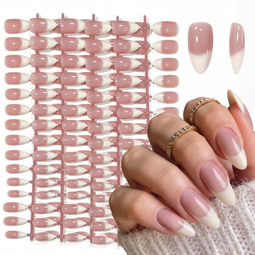 150 faux ongles à presser styl - Nail Art Ombre Pink avis et prix