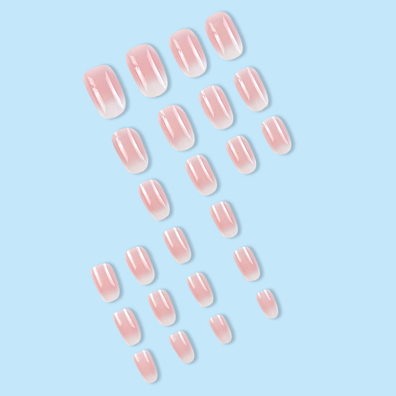 24 pièces ovale court rose pre - Nail Art Ombre Pink avis et prix