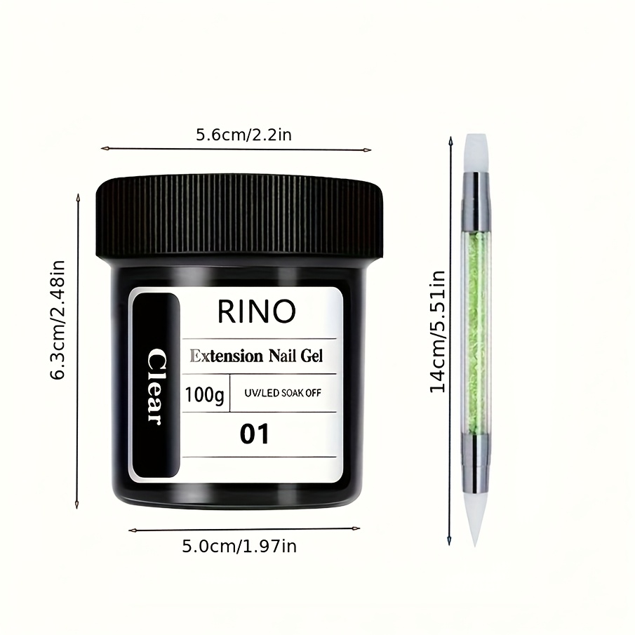 Kit de Gel UV pour Ongles 100g - Nail Art Ideas avis et prix