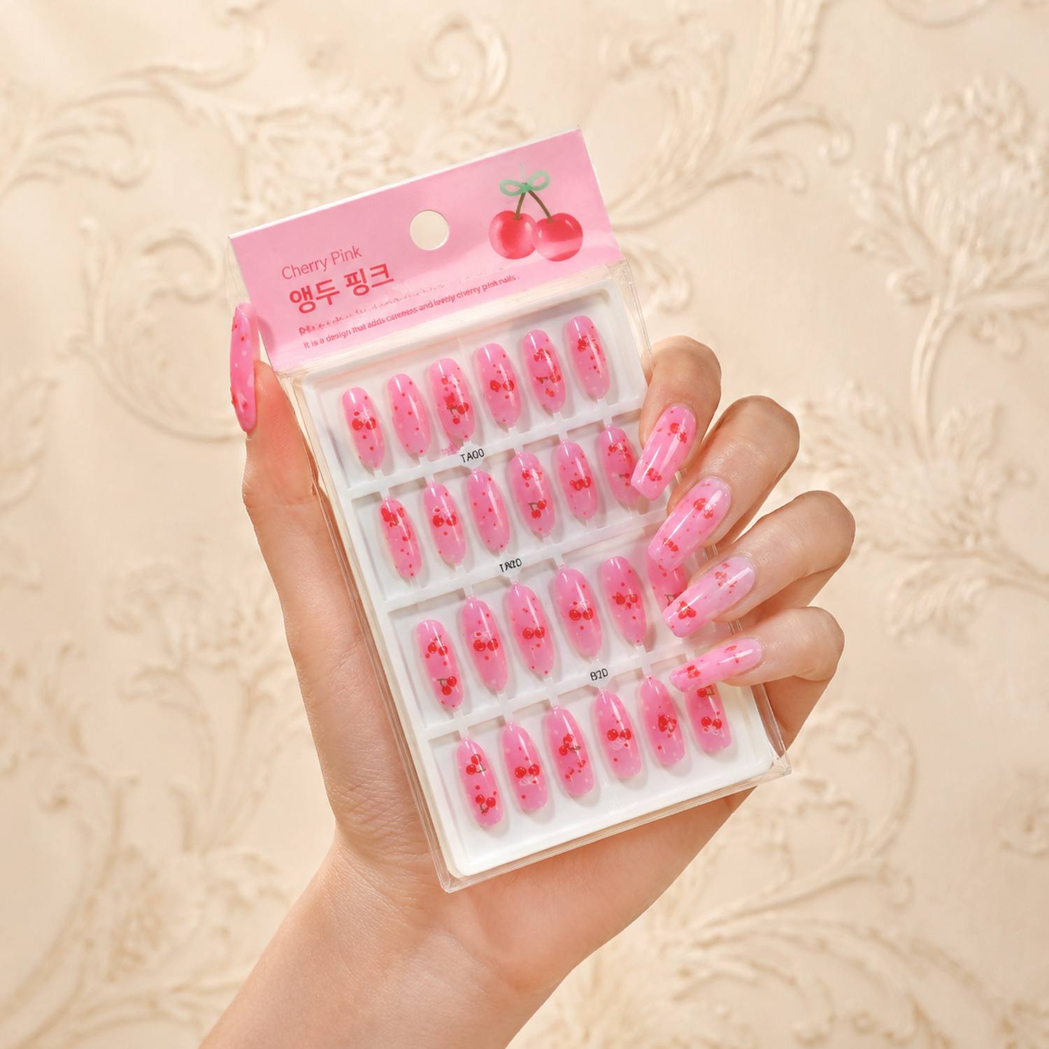 1 paquet de faux ongles à pres - Nail Art Ombre Pink avis et prix