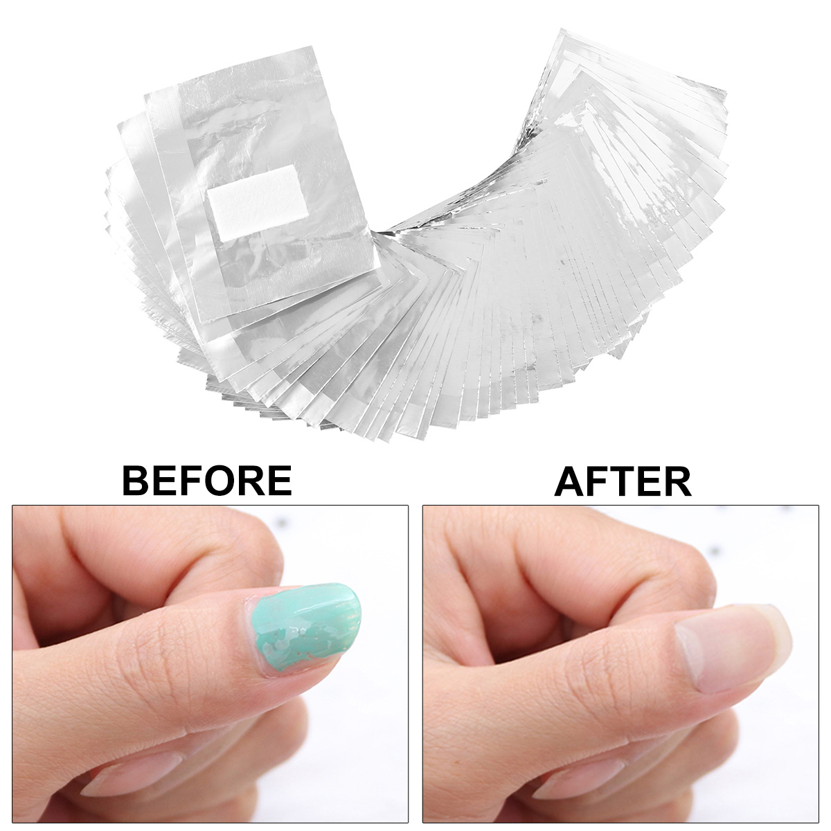 500/1000 pièces feuille d'alum - Nail Art Ideas avis et prix