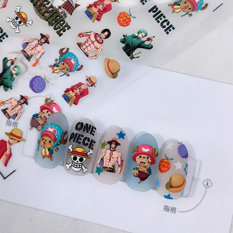 Une pièce 2025 nouveau dessin  - Nail Art Zoro One Piece avis et prix
