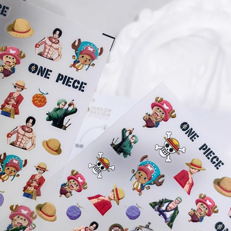 Une pièce 2025 nouveau dessin  - Nail Art Zoro One Piece avis et prix